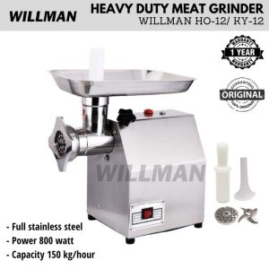 WILLMAN Penggiling Daging/ Electric Meat Grinder Stainless