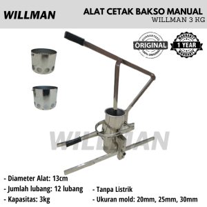 WILLMAN Meatball Maker Alat Cetak Bakso Manual