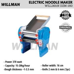 WILLMAN DZM-160 (2mm & 6mm) Noodle Maker Mesin Penggiling Mie