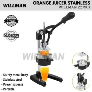 WILLMAN ZZJS01 Orange Juicer / Alat Peras / Press Jeruk Stainless