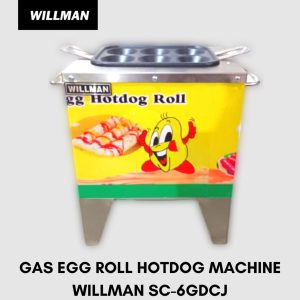 WILLMAN Sostel Sosis Telur Egg Sausage Hot Dog Roll Baker Gas