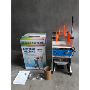 WILLMAN WM-D1 Cup Sealer Mesin Press Gelas u/ Gelas Tinggi Jumbo 22 Oz